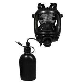 MIRA Safety CM-6M Tactical Gas Mask features a panoramic design and large visor